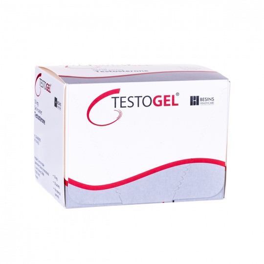 TESTOGEL 50 mg x 30,transdermal gel in sachet U1